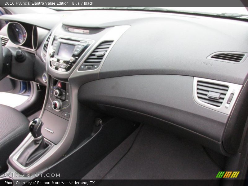 Blue / Black 2016 Hyundai Elantra Value Edition