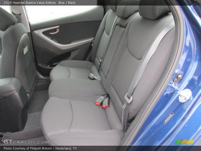 Blue / Black 2016 Hyundai Elantra Value Edition