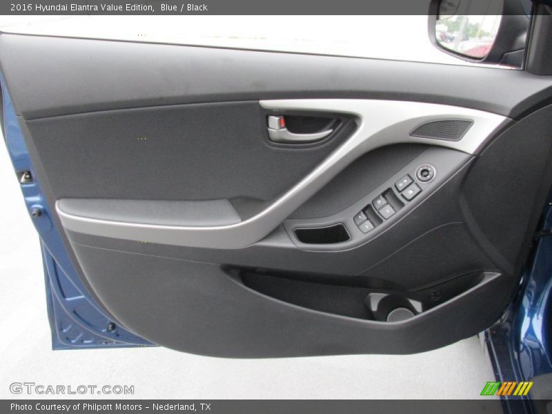 Blue / Black 2016 Hyundai Elantra Value Edition