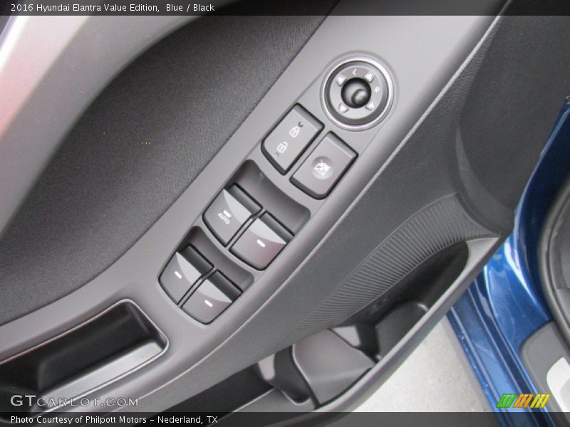 Blue / Black 2016 Hyundai Elantra Value Edition