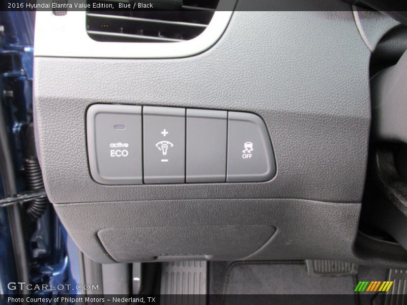 Blue / Black 2016 Hyundai Elantra Value Edition