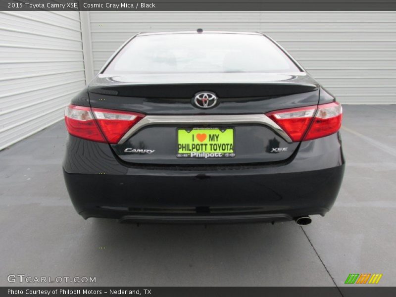 Cosmic Gray Mica / Black 2015 Toyota Camry XSE