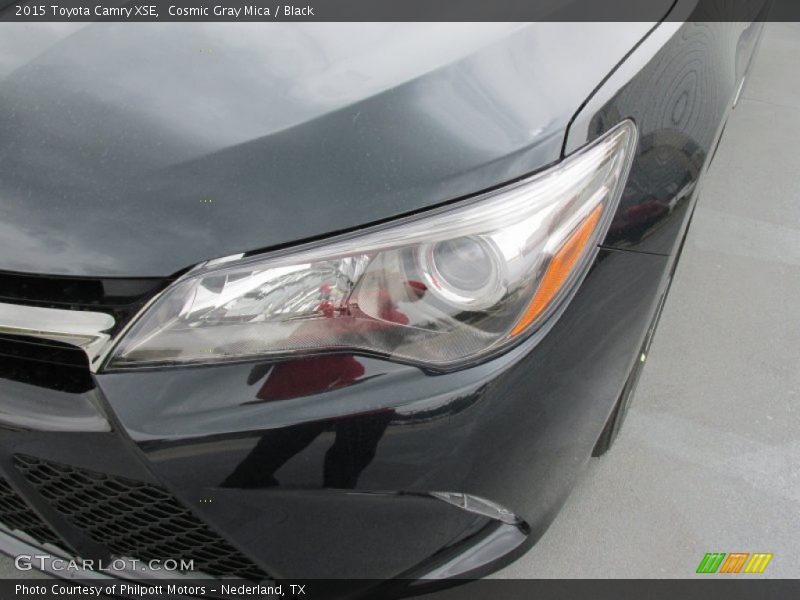 Cosmic Gray Mica / Black 2015 Toyota Camry XSE
