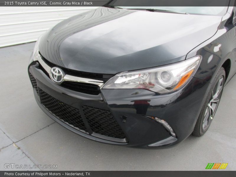 Cosmic Gray Mica / Black 2015 Toyota Camry XSE