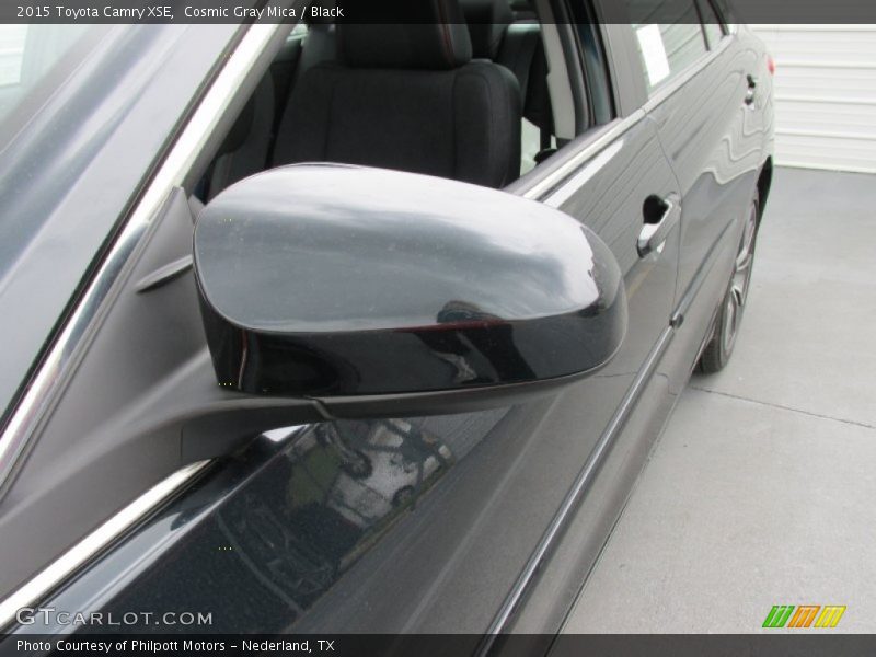 Cosmic Gray Mica / Black 2015 Toyota Camry XSE