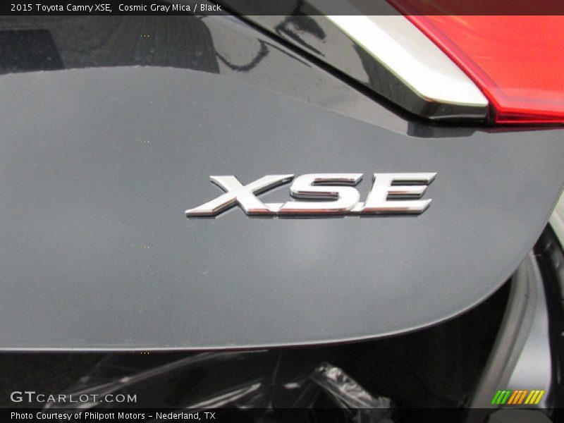 Cosmic Gray Mica / Black 2015 Toyota Camry XSE