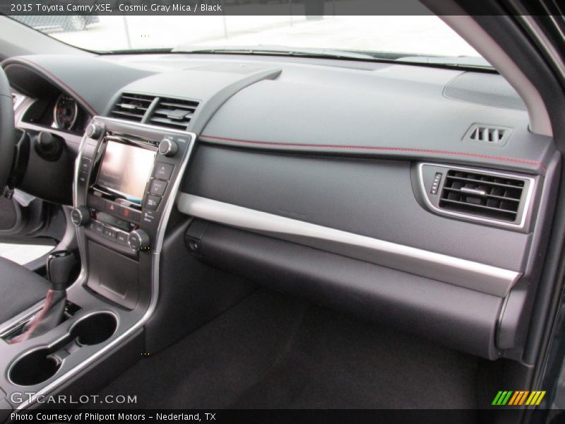 Cosmic Gray Mica / Black 2015 Toyota Camry XSE