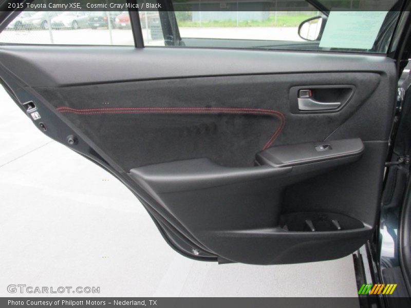 Cosmic Gray Mica / Black 2015 Toyota Camry XSE