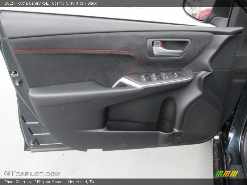 Cosmic Gray Mica / Black 2015 Toyota Camry XSE