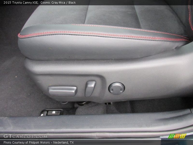 Cosmic Gray Mica / Black 2015 Toyota Camry XSE