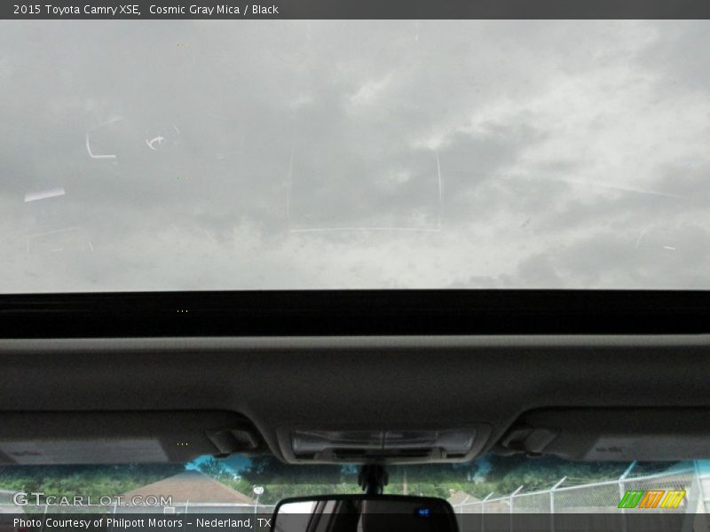 Cosmic Gray Mica / Black 2015 Toyota Camry XSE