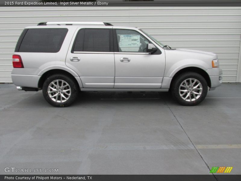  2015 Expedition Limited Ingot Silver Metallic