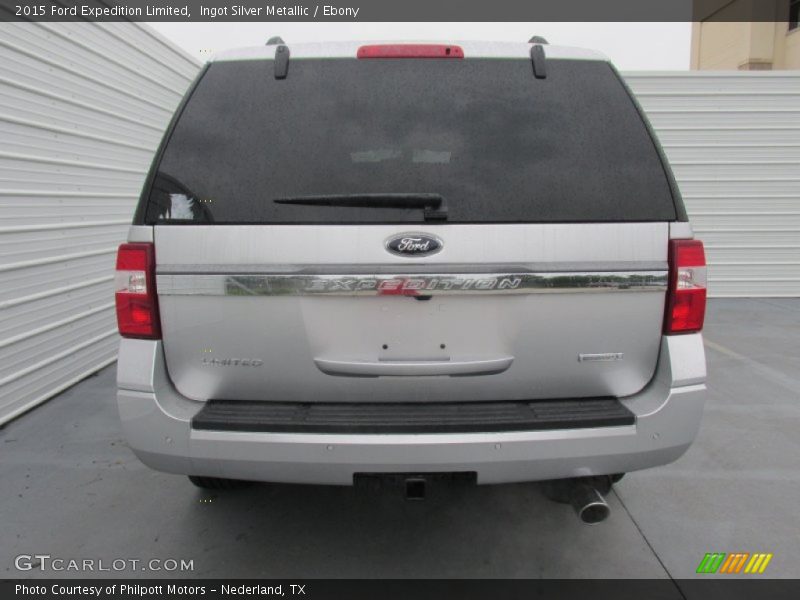 Ingot Silver Metallic / Ebony 2015 Ford Expedition Limited