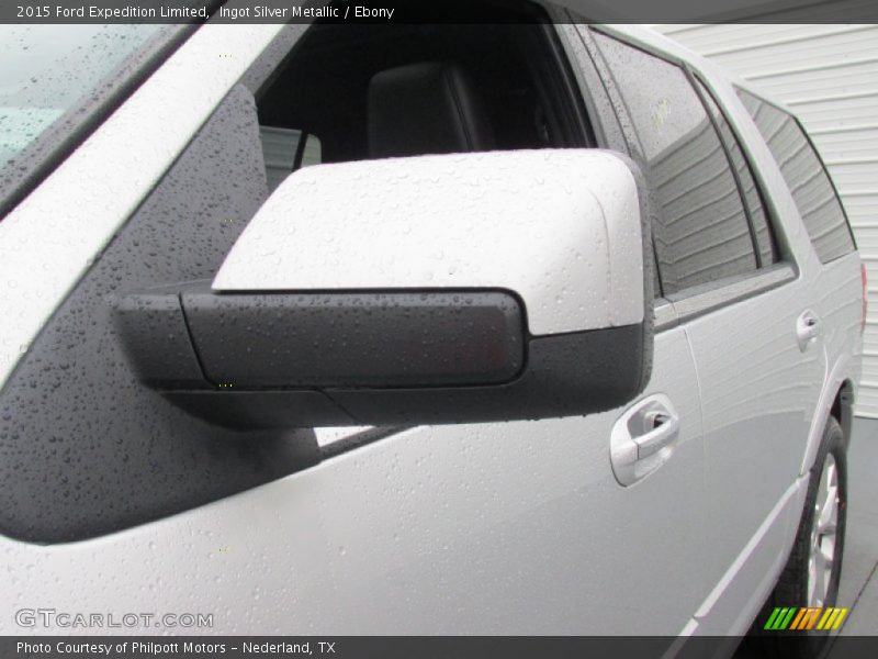 Ingot Silver Metallic / Ebony 2015 Ford Expedition Limited