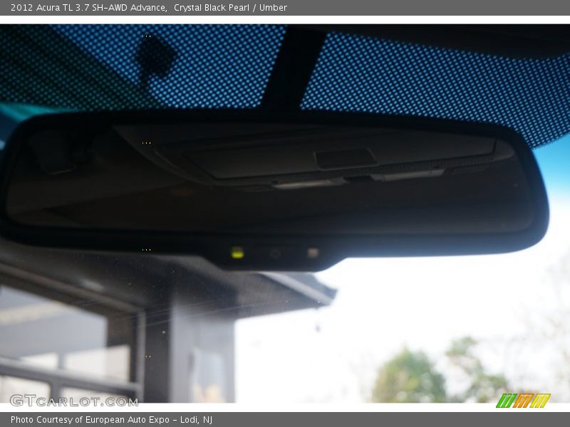 Crystal Black Pearl / Umber 2012 Acura TL 3.7 SH-AWD Advance