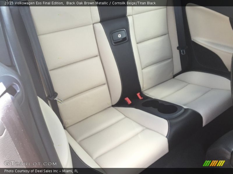 Black Oak Brown Metallic / Cornsilk Beige/Titan Black 2015 Volkswagen Eos Final Edition