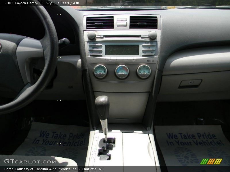 Sky Blue Pearl / Ash 2007 Toyota Camry LE