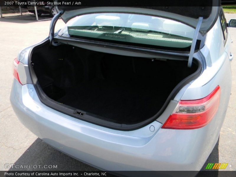 Sky Blue Pearl / Ash 2007 Toyota Camry LE