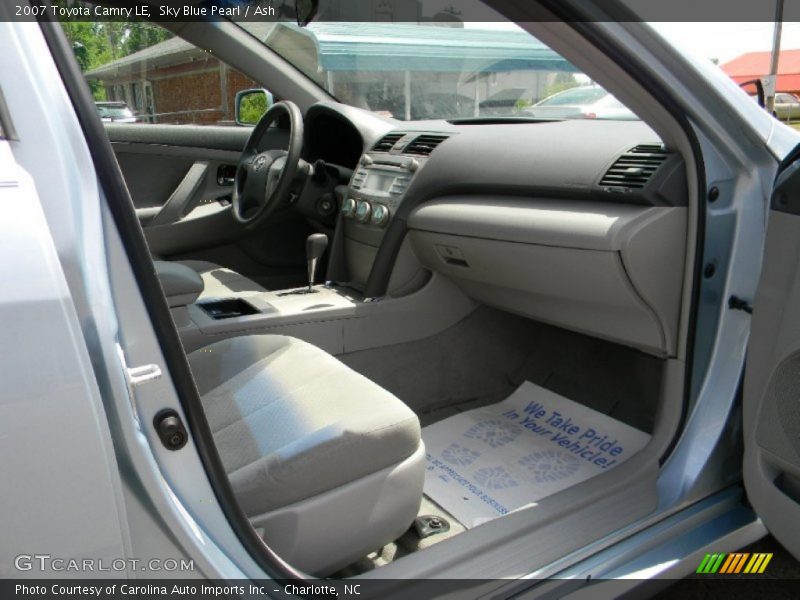 Sky Blue Pearl / Ash 2007 Toyota Camry LE