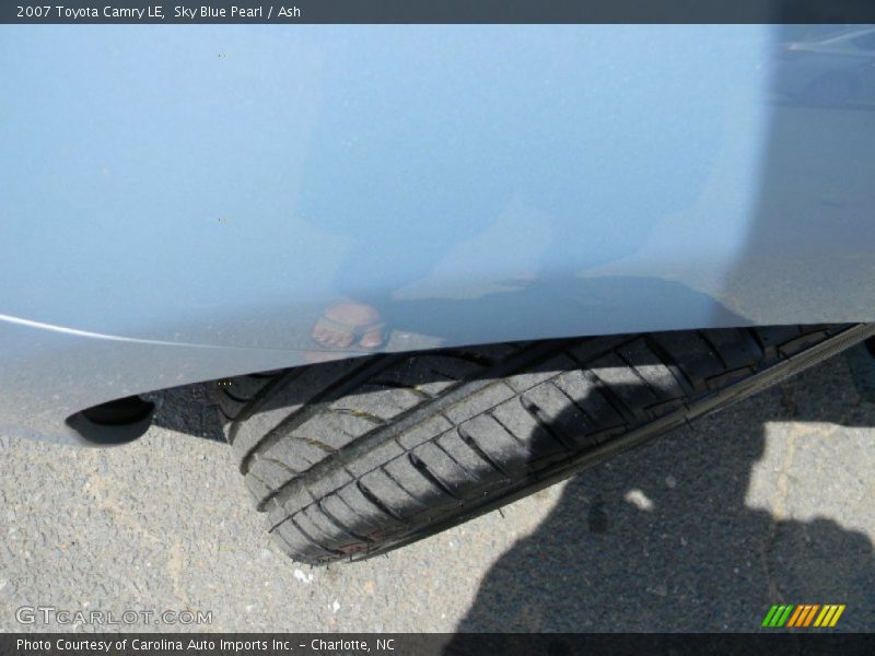 Sky Blue Pearl / Ash 2007 Toyota Camry LE