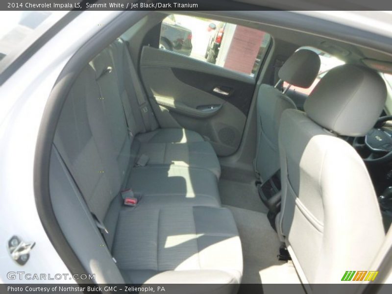 Summit White / Jet Black/Dark Titanium 2014 Chevrolet Impala LS