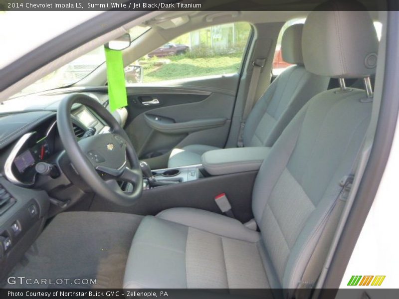 Summit White / Jet Black/Dark Titanium 2014 Chevrolet Impala LS