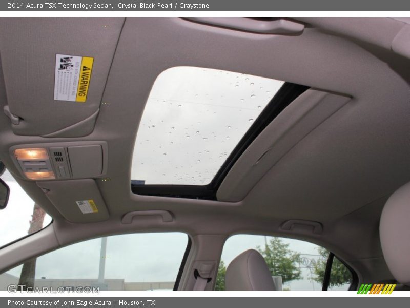 Crystal Black Pearl / Graystone 2014 Acura TSX Technology Sedan