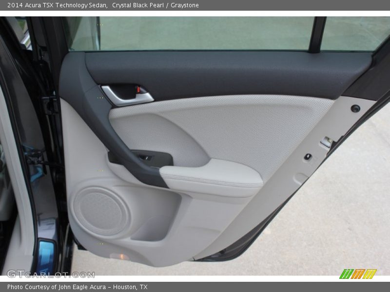 Crystal Black Pearl / Graystone 2014 Acura TSX Technology Sedan