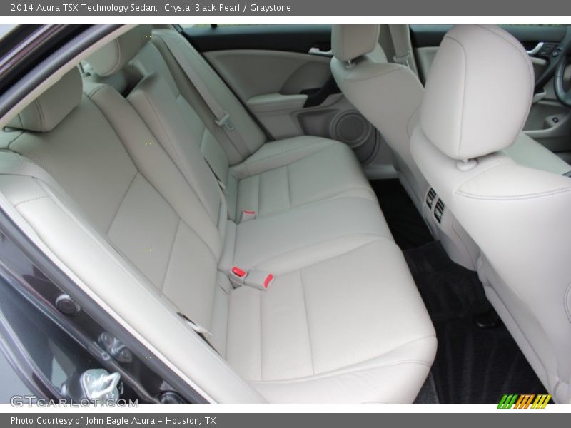 Crystal Black Pearl / Graystone 2014 Acura TSX Technology Sedan