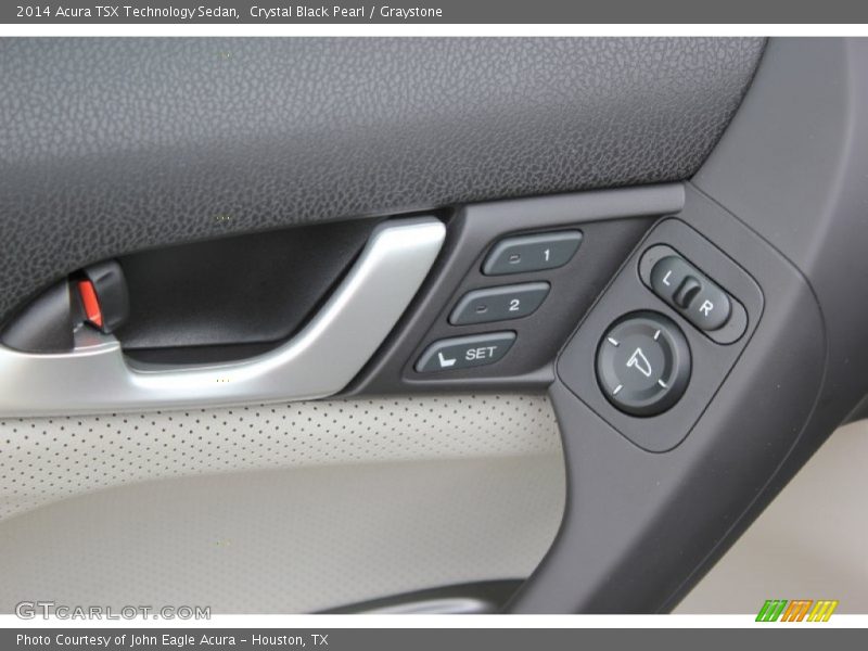 Crystal Black Pearl / Graystone 2014 Acura TSX Technology Sedan