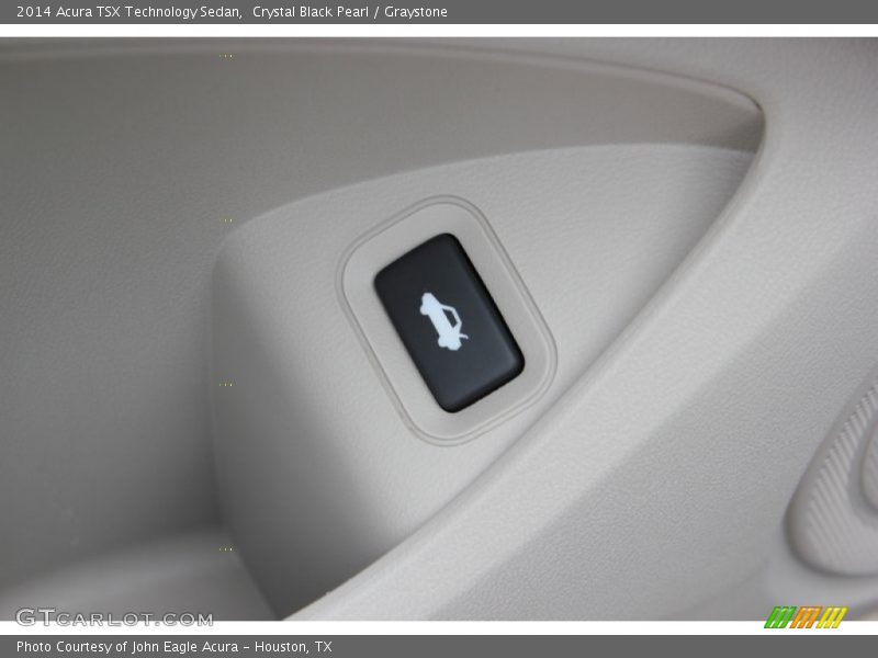 Crystal Black Pearl / Graystone 2014 Acura TSX Technology Sedan