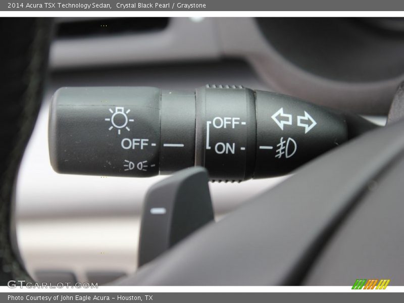 Crystal Black Pearl / Graystone 2014 Acura TSX Technology Sedan