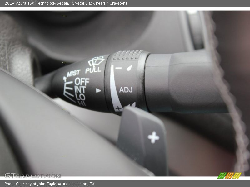 Crystal Black Pearl / Graystone 2014 Acura TSX Technology Sedan