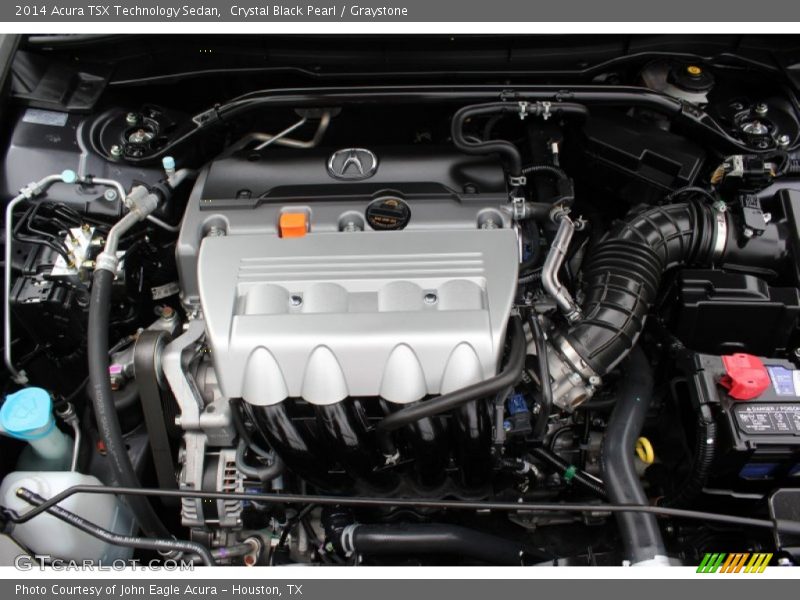 Crystal Black Pearl / Graystone 2014 Acura TSX Technology Sedan