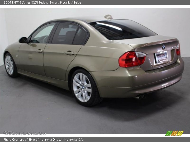 Sonora Metallic / Beige 2006 BMW 3 Series 325i Sedan