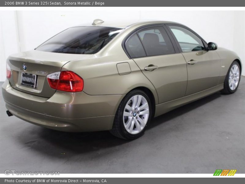 Sonora Metallic / Beige 2006 BMW 3 Series 325i Sedan