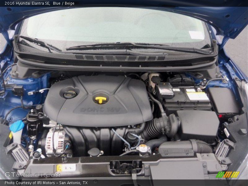 Blue / Beige 2016 Hyundai Elantra SE