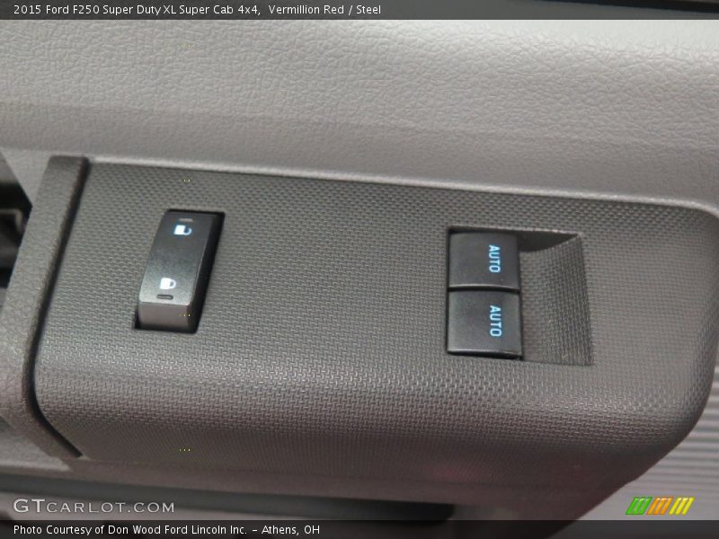 Vermillion Red / Steel 2015 Ford F250 Super Duty XL Super Cab 4x4