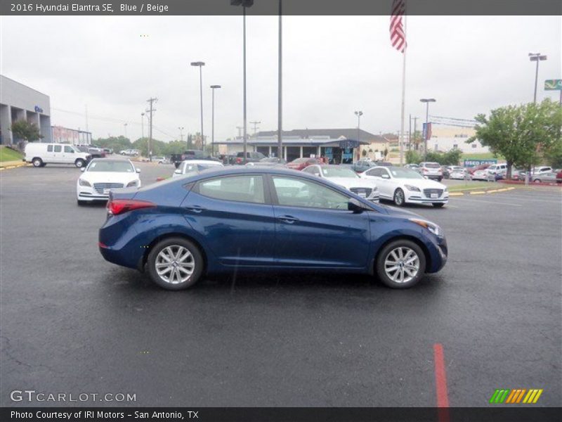 Blue / Beige 2016 Hyundai Elantra SE