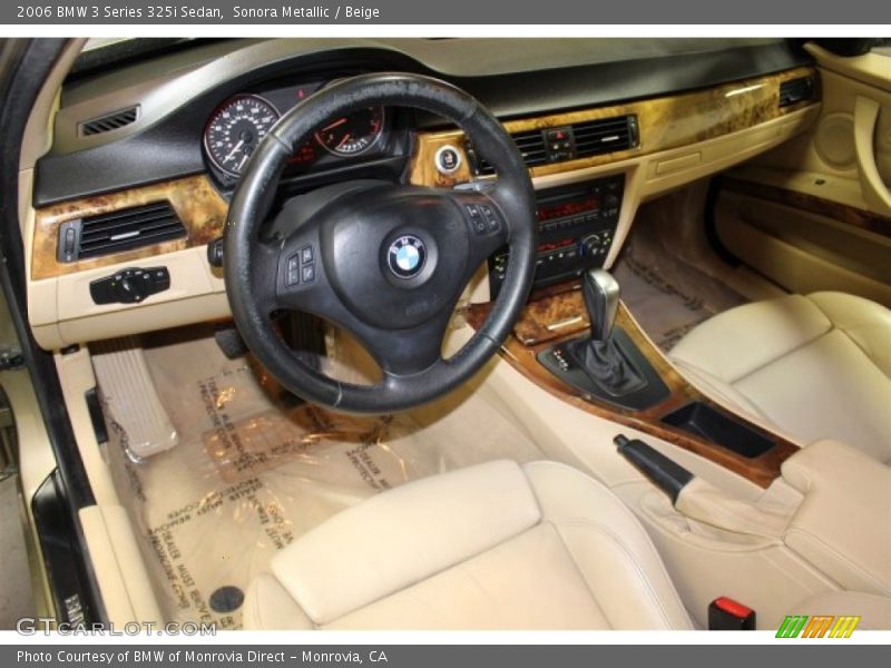 Sonora Metallic / Beige 2006 BMW 3 Series 325i Sedan