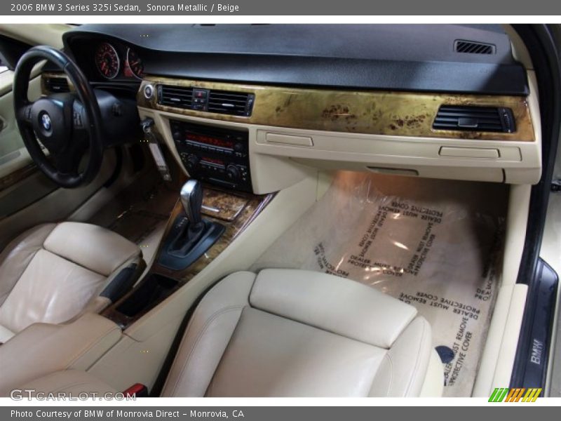 Sonora Metallic / Beige 2006 BMW 3 Series 325i Sedan