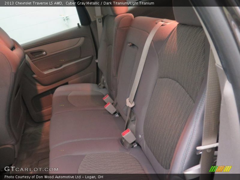 Cyber Gray Metallic / Dark Titanium/Light Titanium 2013 Chevrolet Traverse LS AWD
