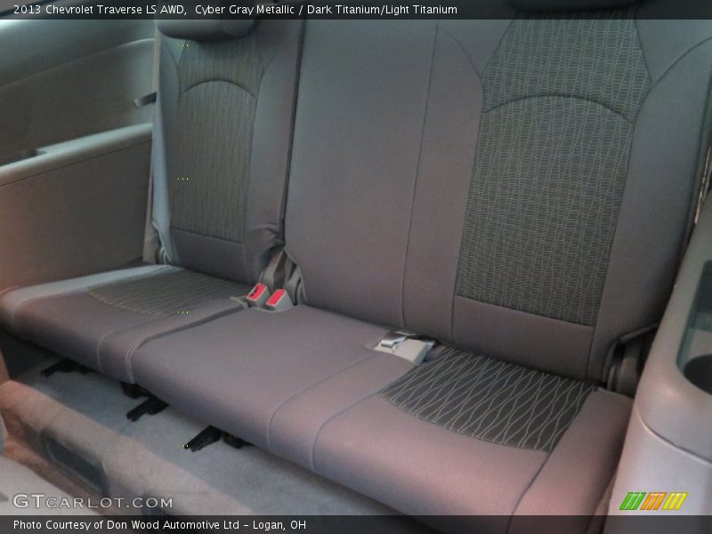 Cyber Gray Metallic / Dark Titanium/Light Titanium 2013 Chevrolet Traverse LS AWD