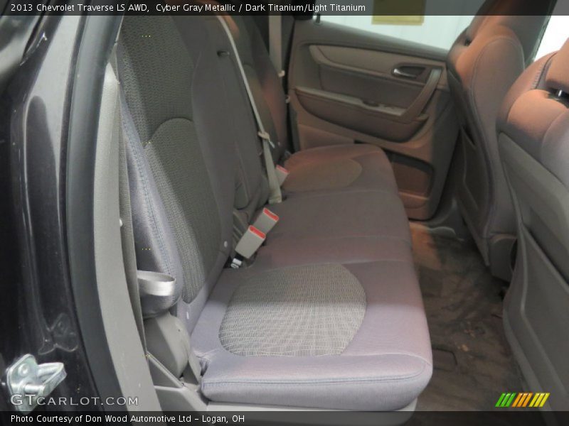 Cyber Gray Metallic / Dark Titanium/Light Titanium 2013 Chevrolet Traverse LS AWD