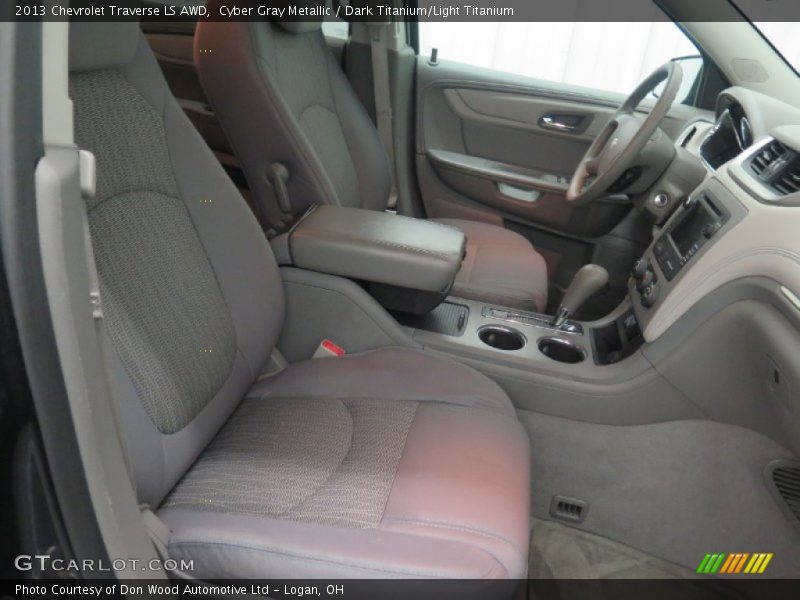 Cyber Gray Metallic / Dark Titanium/Light Titanium 2013 Chevrolet Traverse LS AWD