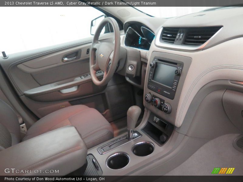 Cyber Gray Metallic / Dark Titanium/Light Titanium 2013 Chevrolet Traverse LS AWD