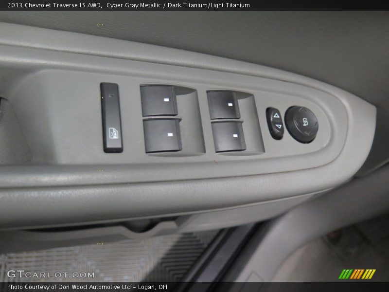 Cyber Gray Metallic / Dark Titanium/Light Titanium 2013 Chevrolet Traverse LS AWD