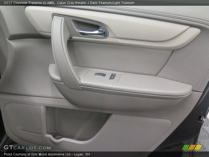 Cyber Gray Metallic / Dark Titanium/Light Titanium 2013 Chevrolet Traverse LS AWD