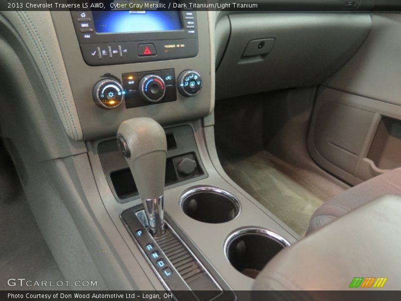 Cyber Gray Metallic / Dark Titanium/Light Titanium 2013 Chevrolet Traverse LS AWD