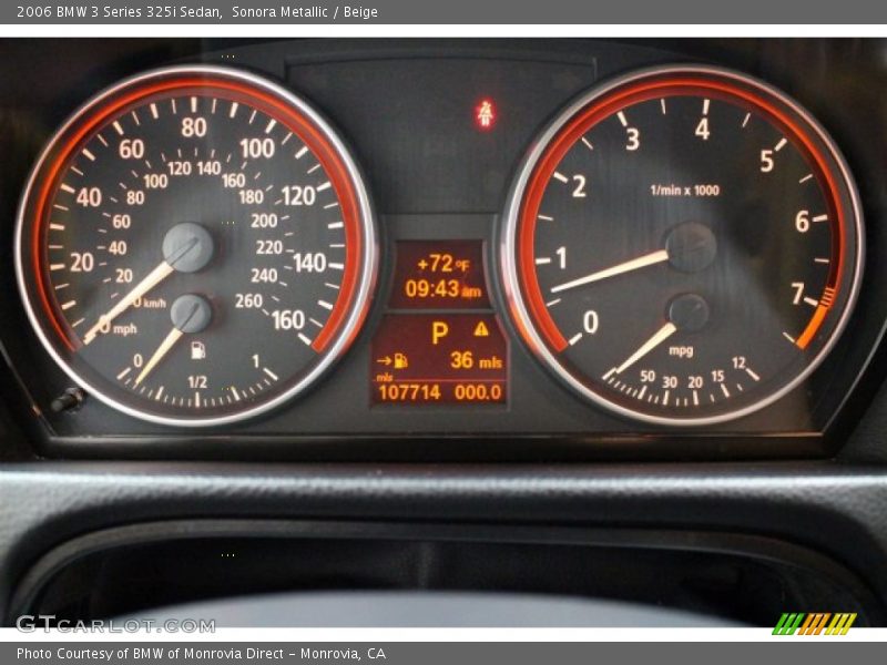 Sonora Metallic / Beige 2006 BMW 3 Series 325i Sedan
